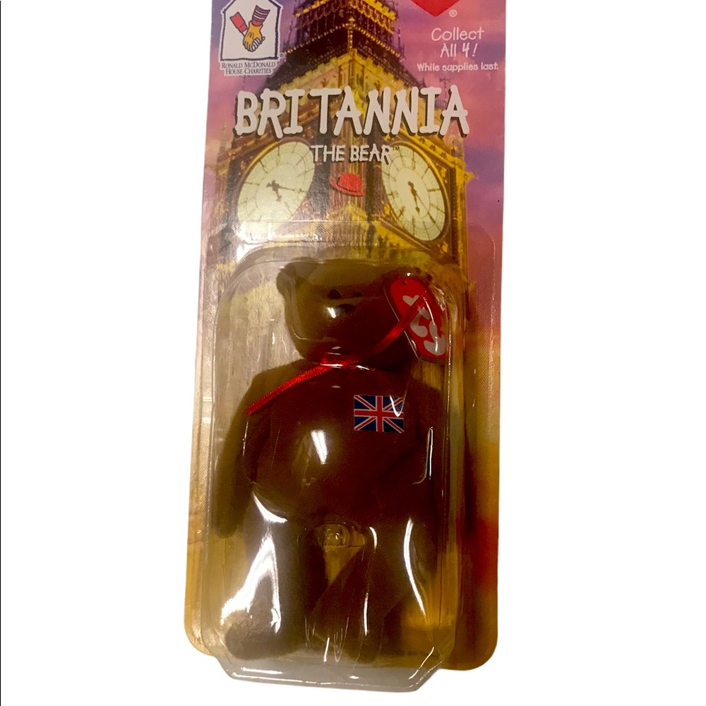 Britannia the bear by TY